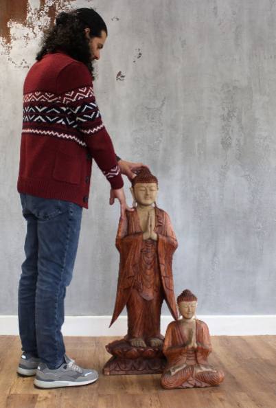 Buddha Statue Standing - 1m Welcome