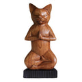 Yoga Cat - Lotus position