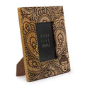 Buddha Black - Medium Mango Wood Picture Frame