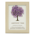Gemstone Picture - Tree of Life - Amethyst