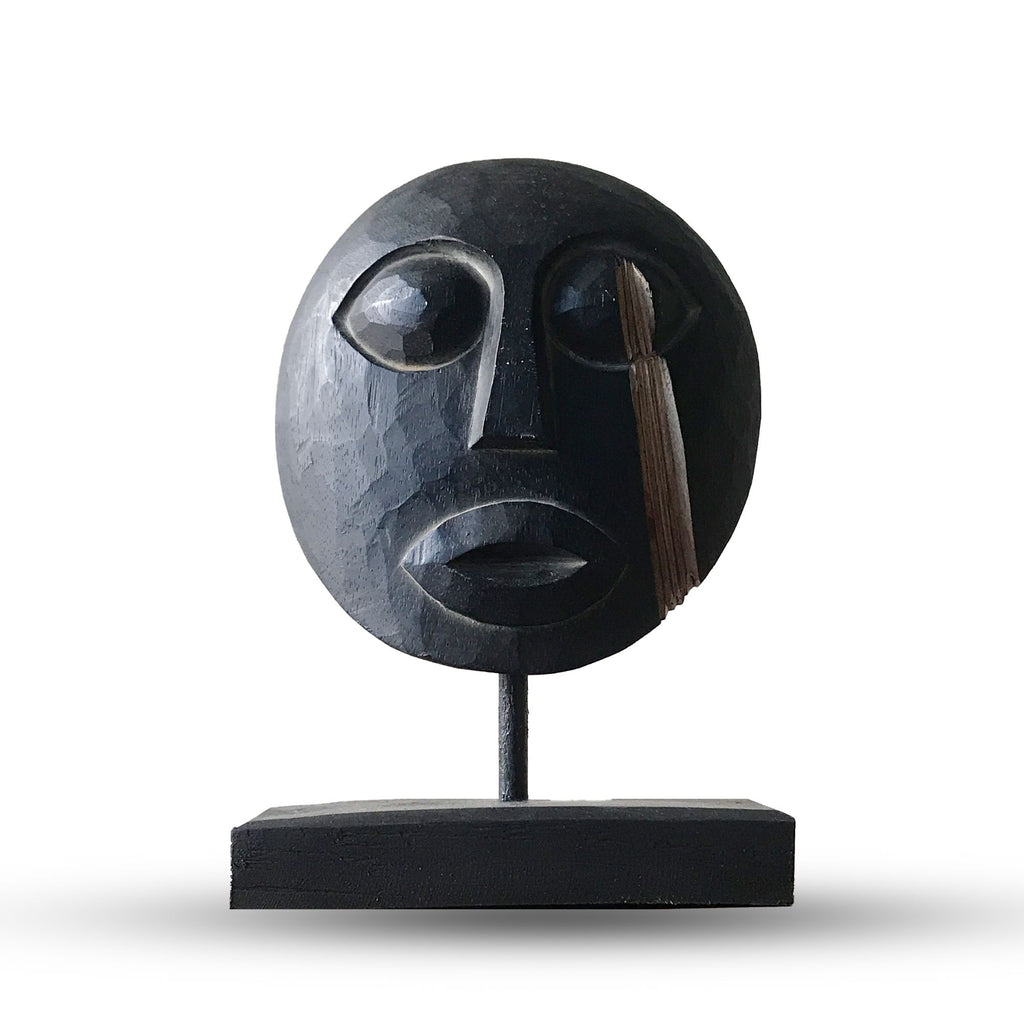 Timor Tribal Decorative Mask - Black