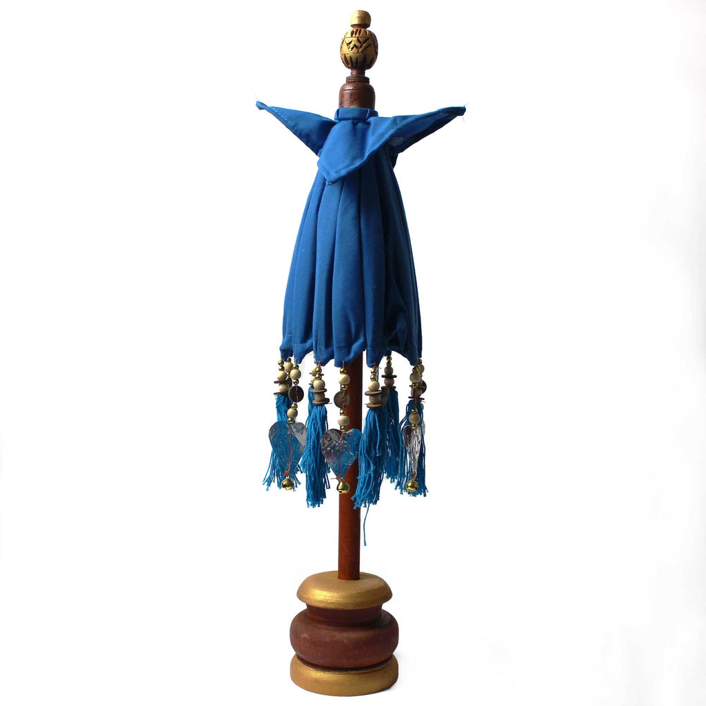 Bali Home Decor Parasol - Cotton - Turquoise