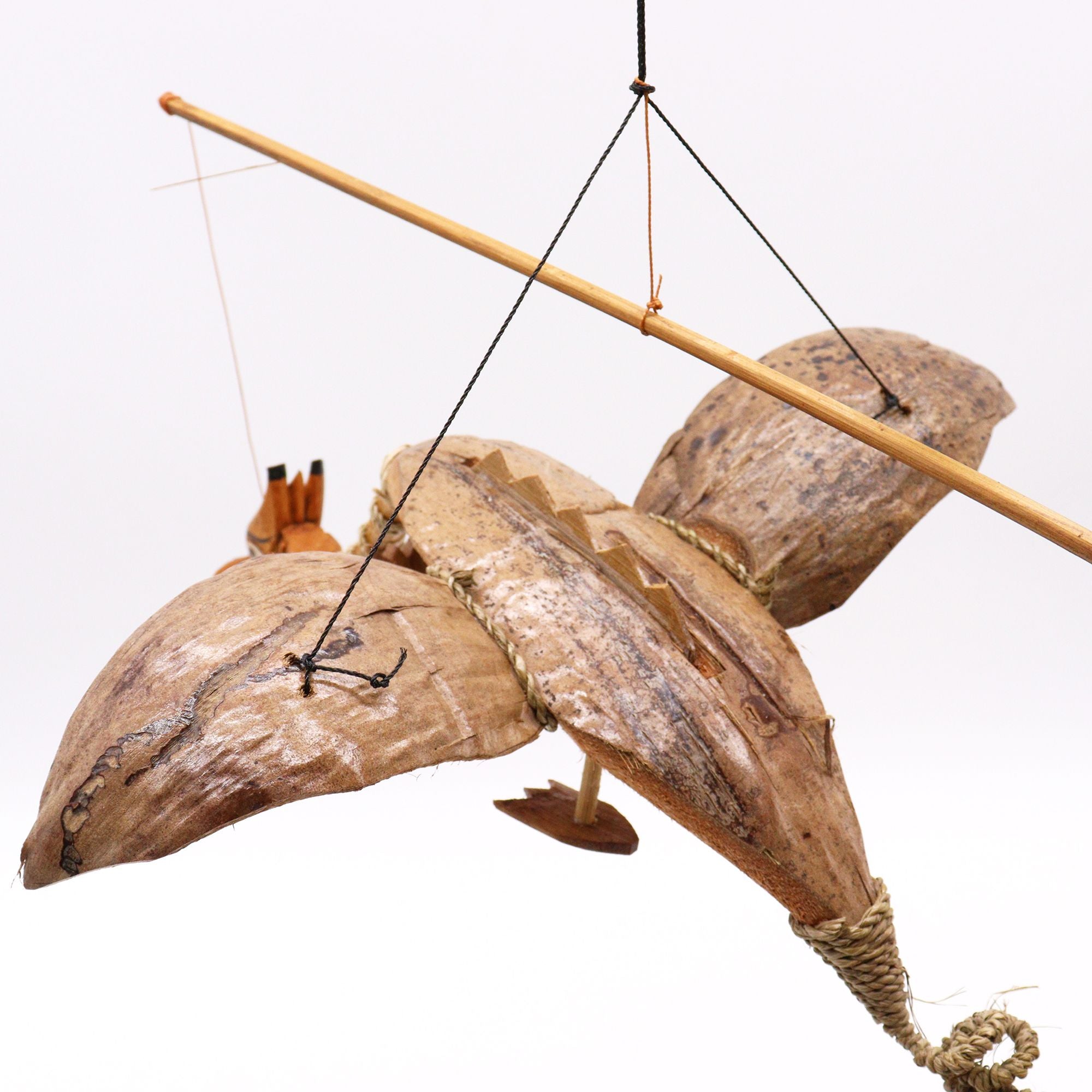Natural Coconut Dragon Mobile