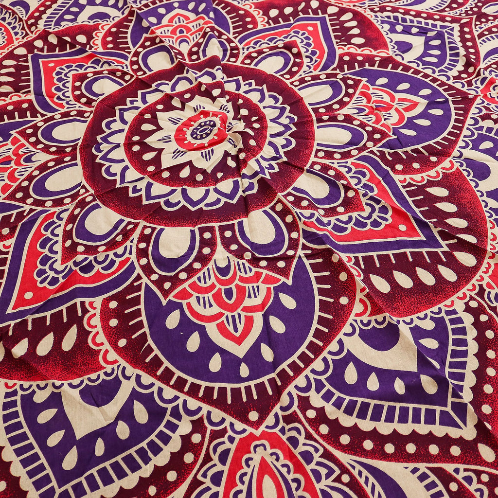 Mandala Roundy Art- Pink & Purple