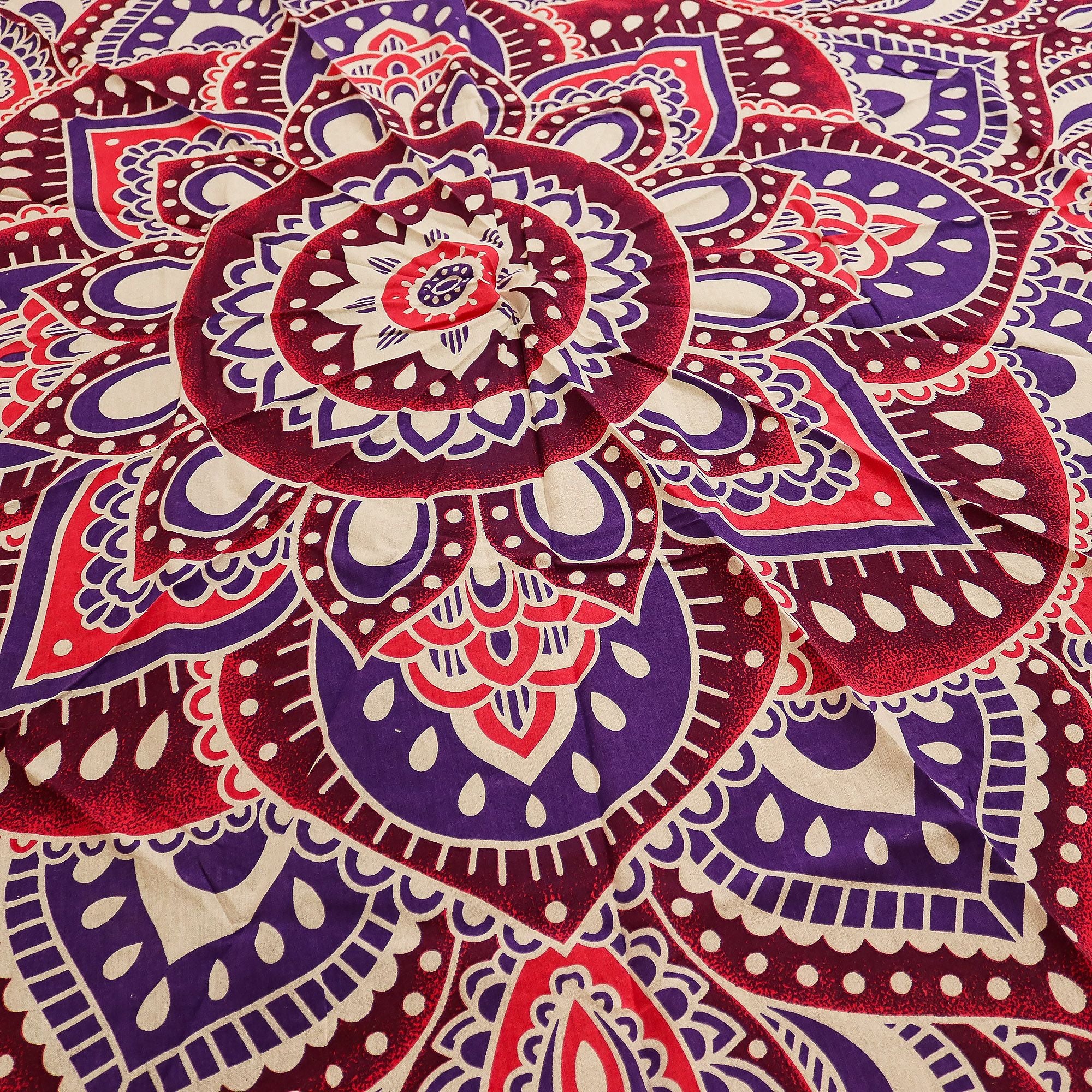 Mandala Roundy Art- Pink & Purple