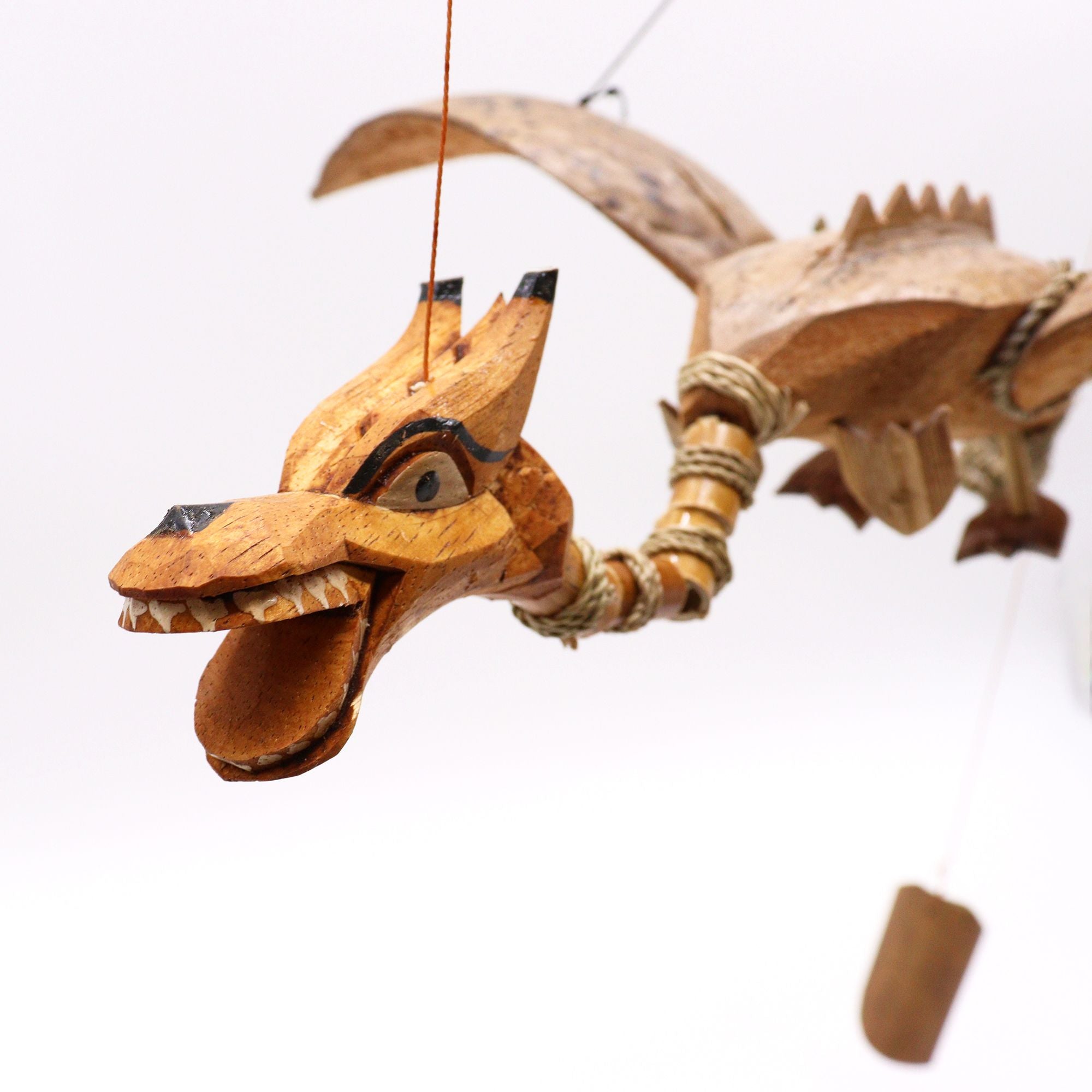 Natural Coconut Dragon Mobile
