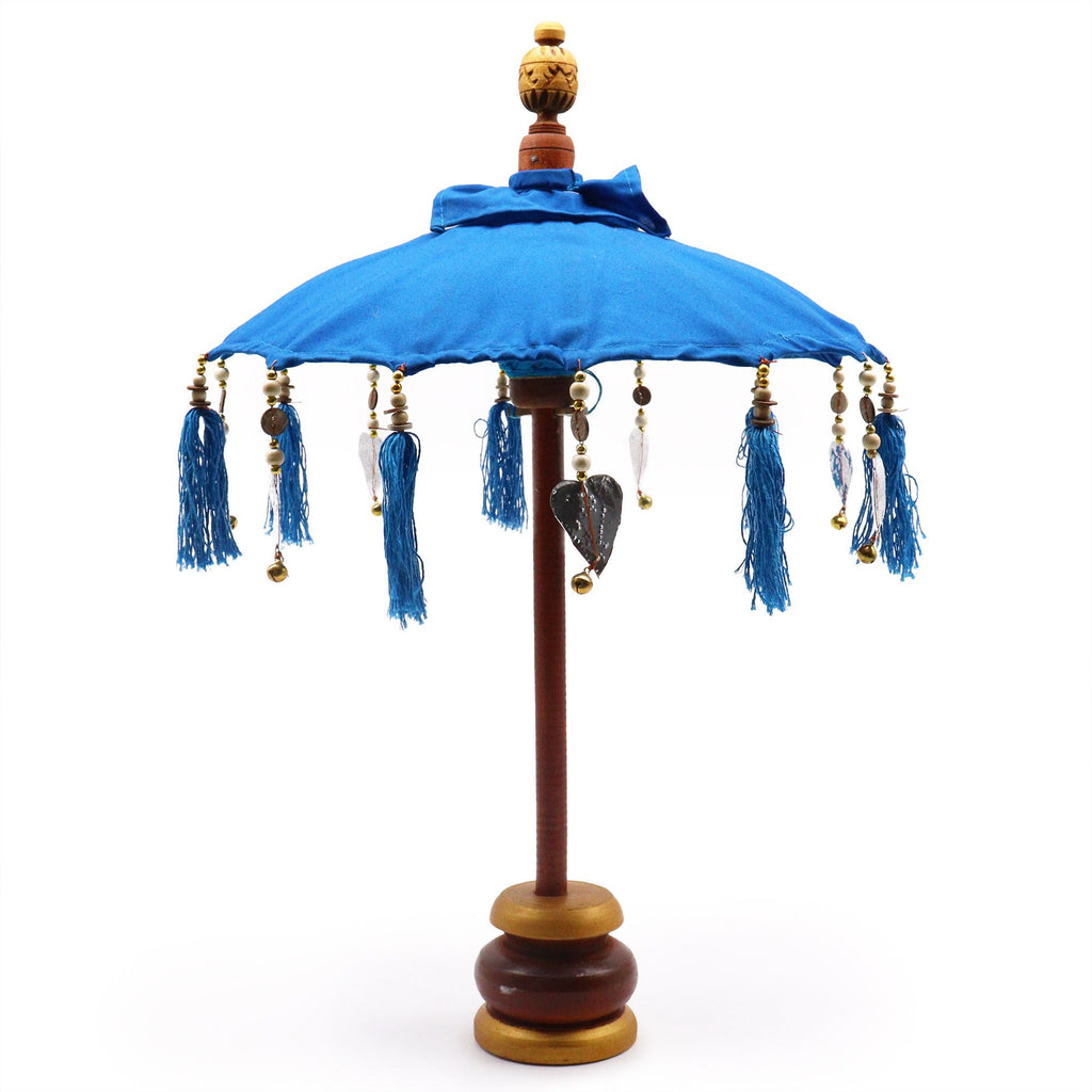 Bali Home Decor Parasol - Cotton - Turquoise