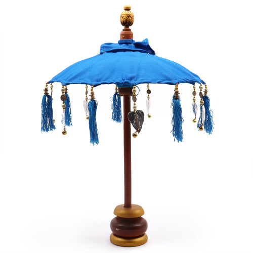 Bali Home Decor Parasol - Cotton - Turquoise