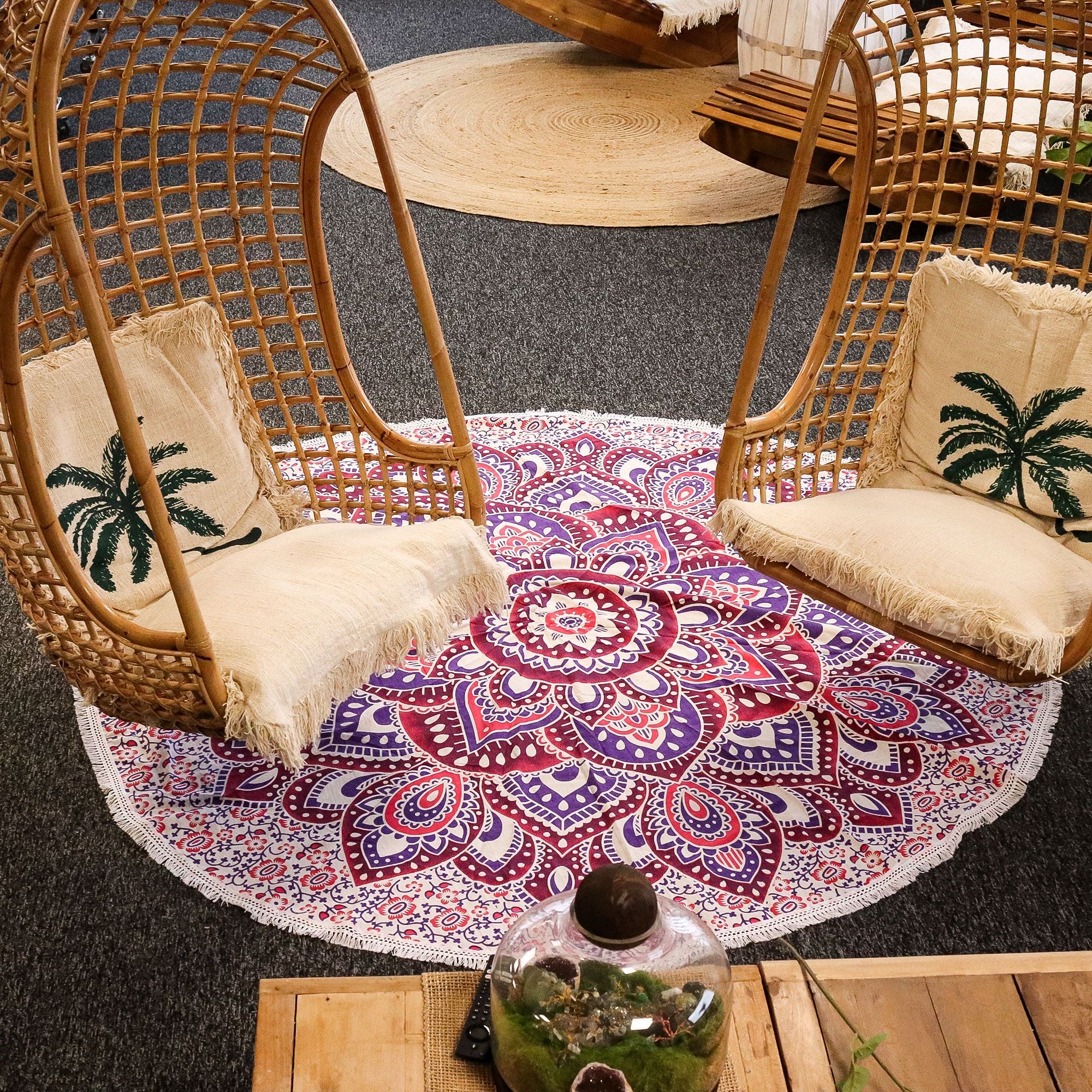Mandala Roundy Art- Pink & Purple
