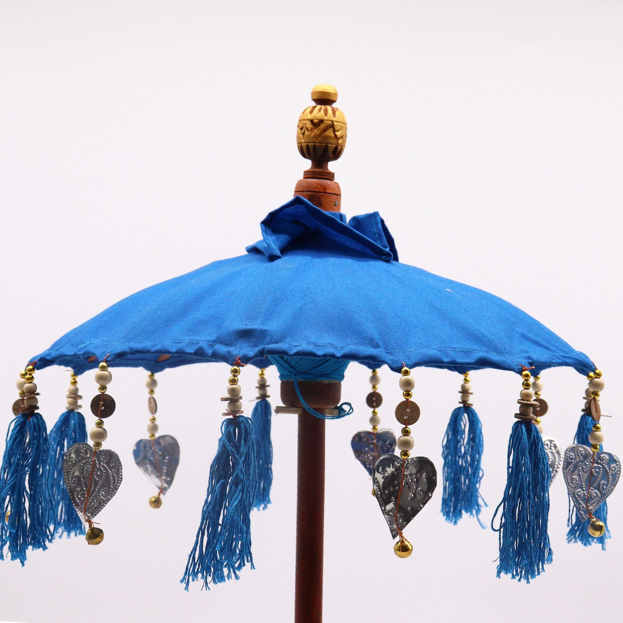 Bali Home Decor Parasol - Cotton - Blue