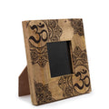 Mandala Black - Small Mango Wood Picture Frame