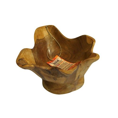 Sculptural Teak Root Bowl