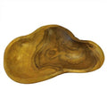 Rustic Teak Root Serving Bowl – 27cm