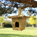 Small Square Seagrass Bird Box