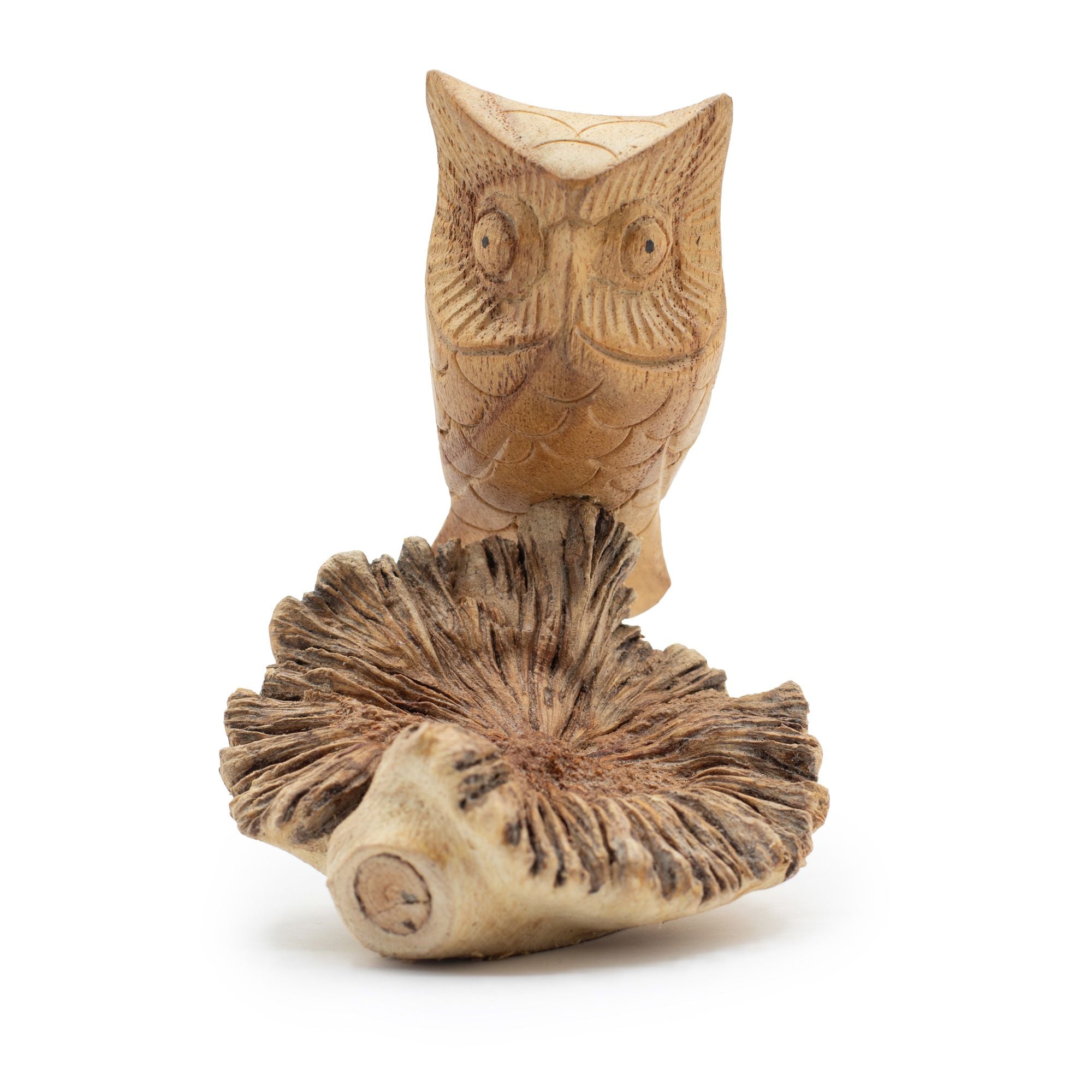 Owl Watching - Parasite Wood Art Carving