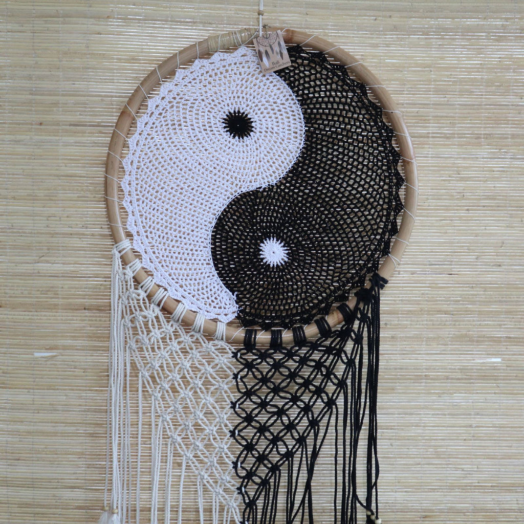 Bali Dream Catcher Ying Yang 50cm