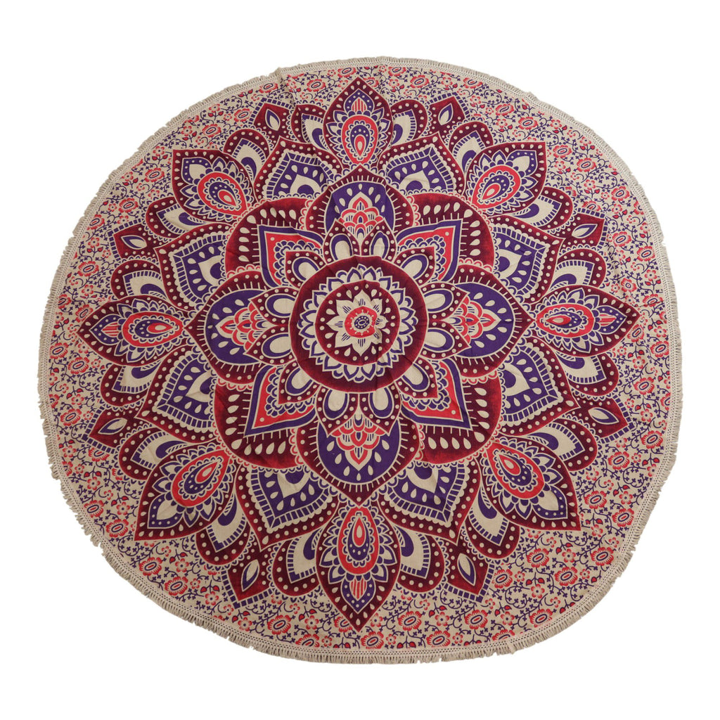 Mandala Roundy Art- Pink & Purple