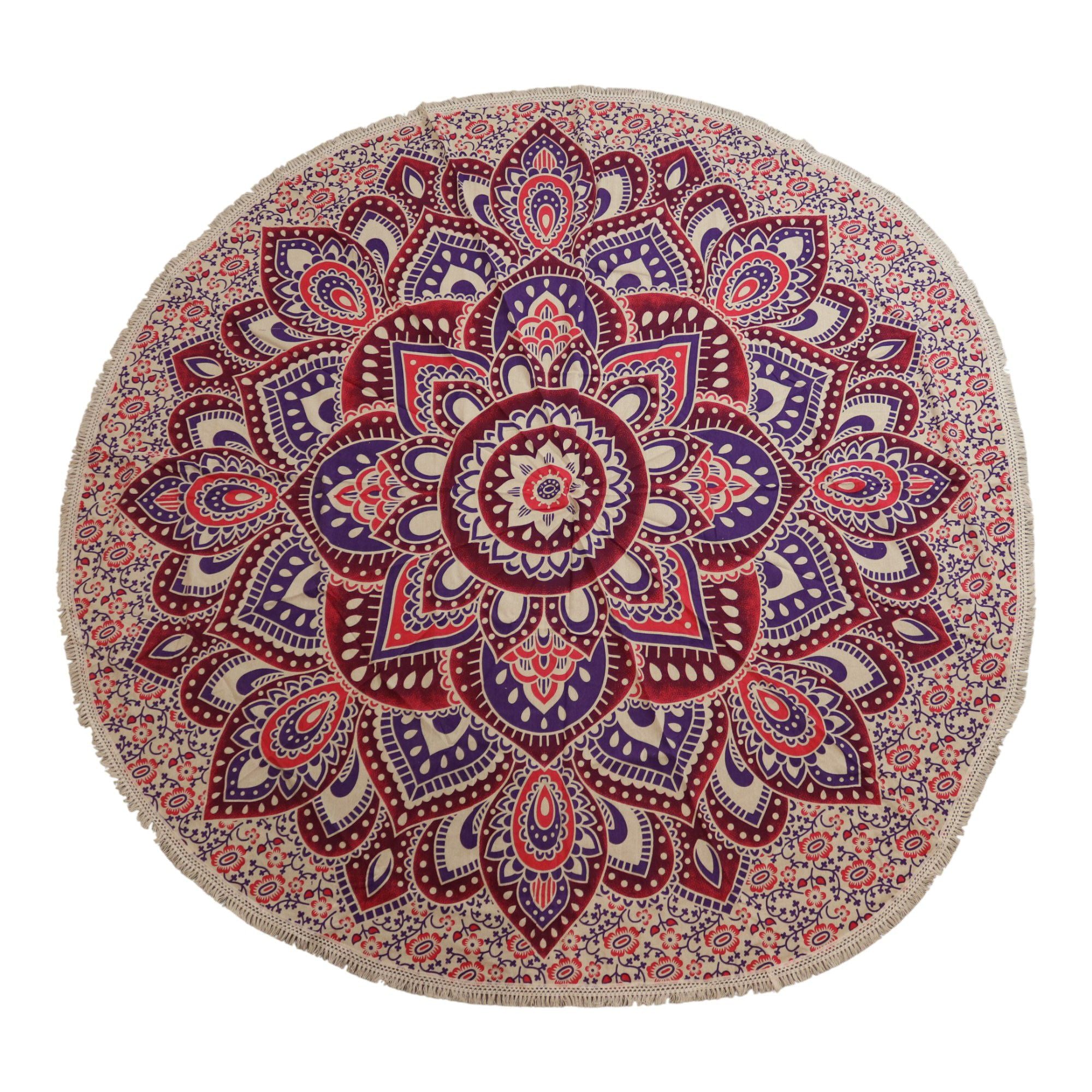 Mandala Roundy Art- Pink & Purple