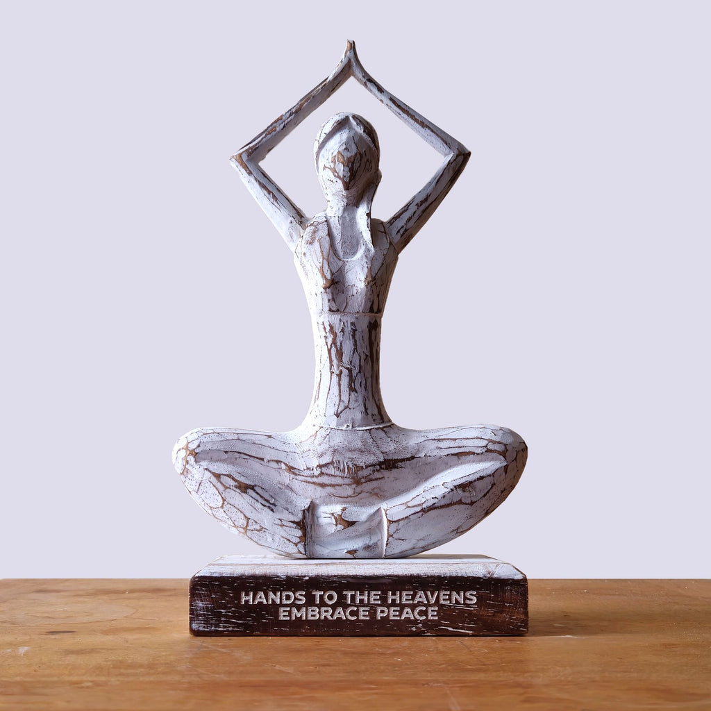 Yoga Ladies - Set of 2 - Whitewash