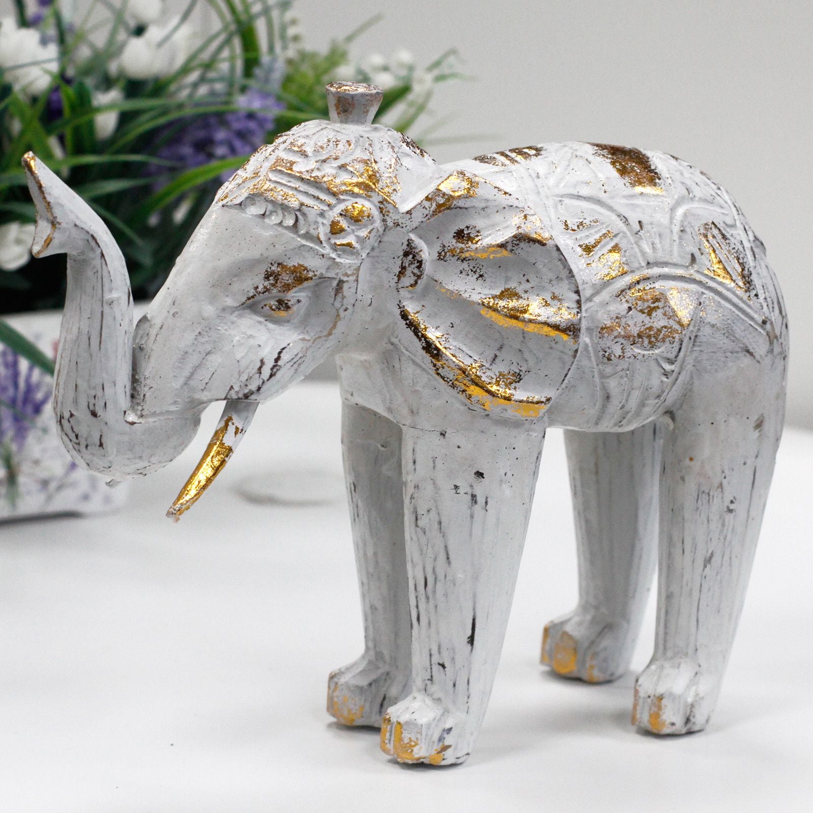 Elephant - White Gold