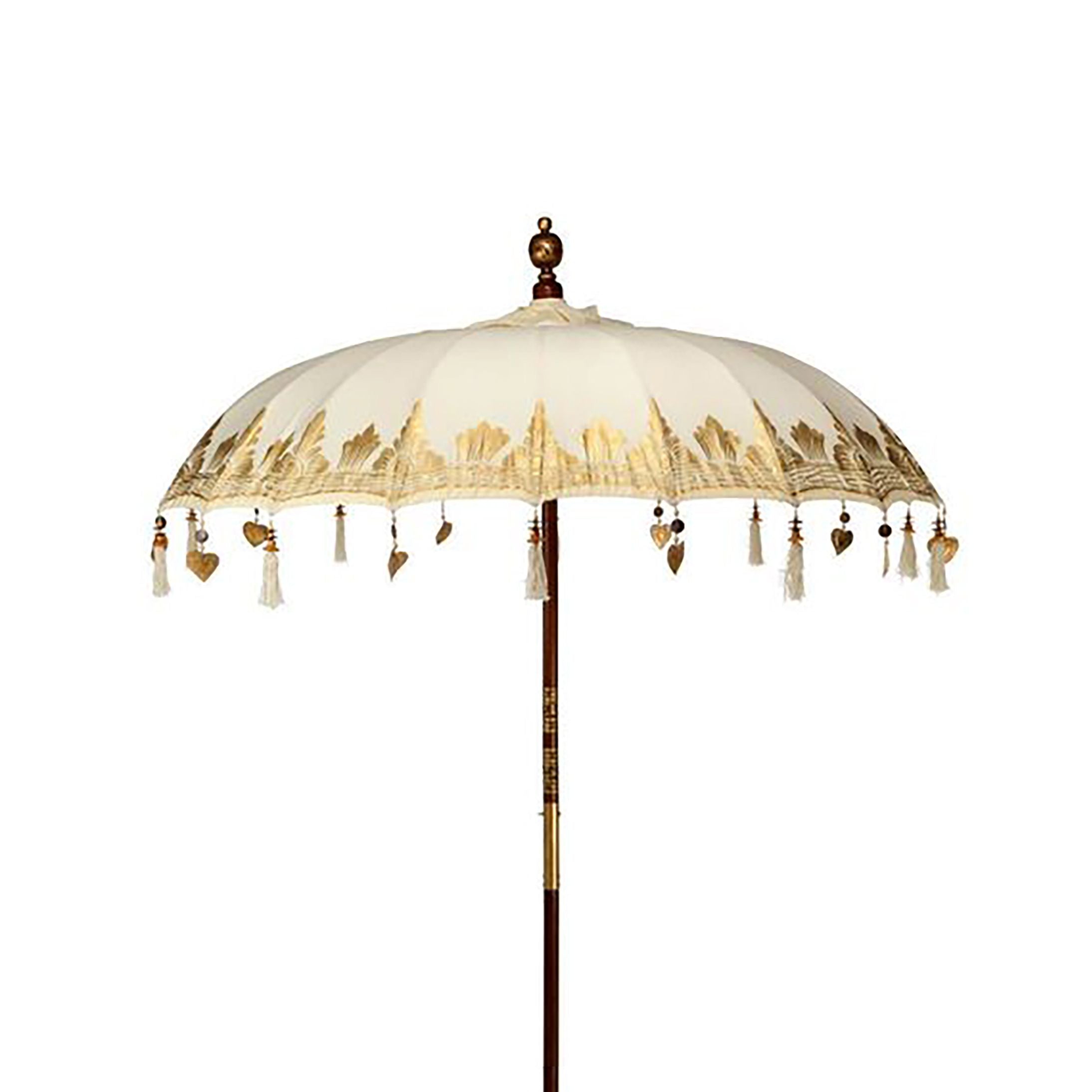 Hand-crafted Balinese Parasol Natural