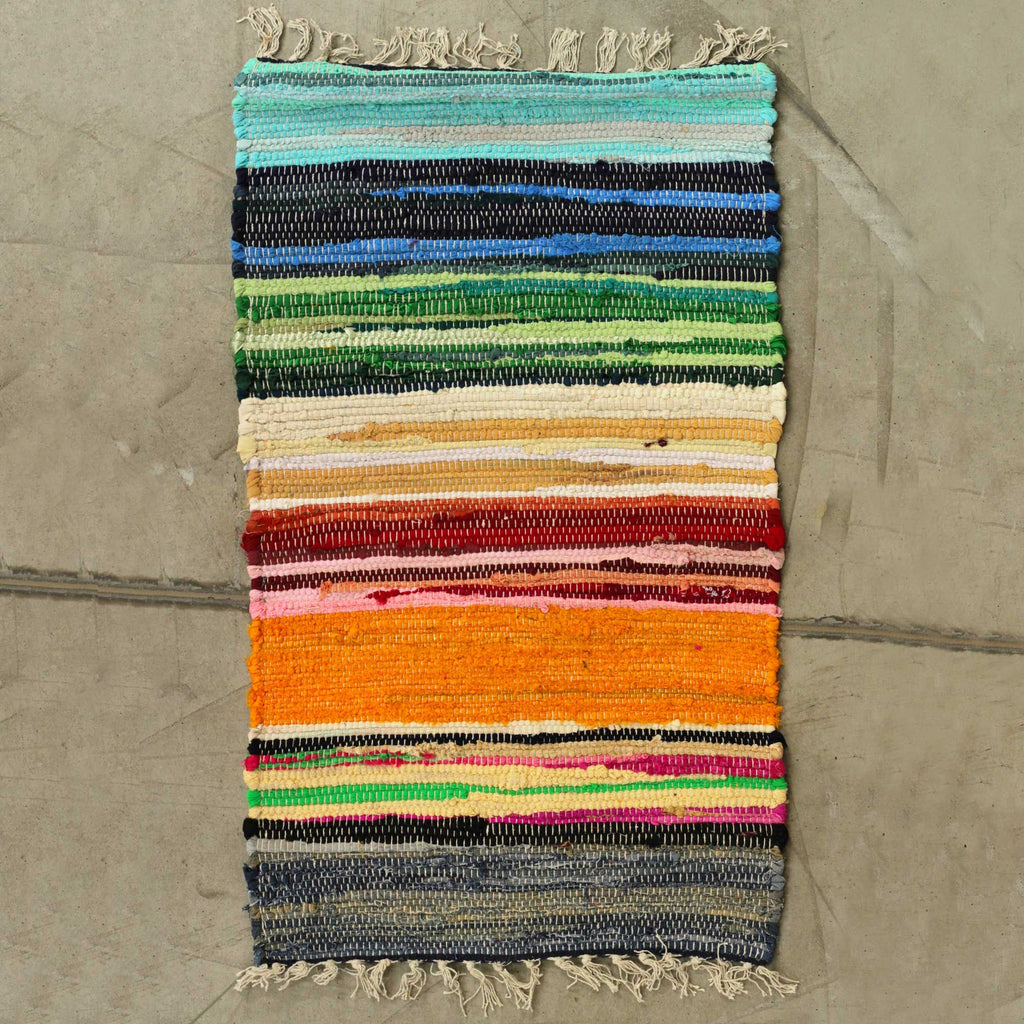 Rag Rug - Rainbow Colours