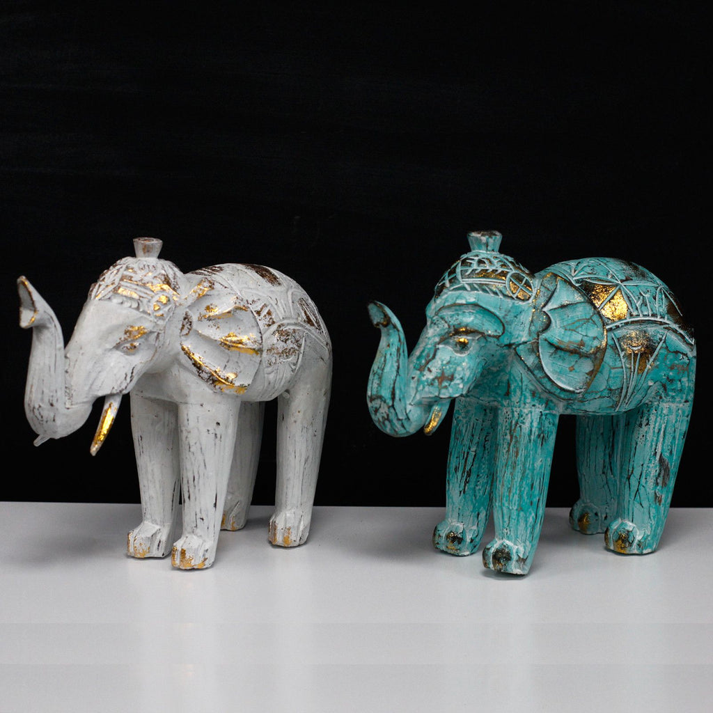 Elephant - Turquoise Gold