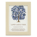 Gemstone Picture - Tree of Life - Lapis Lazuli