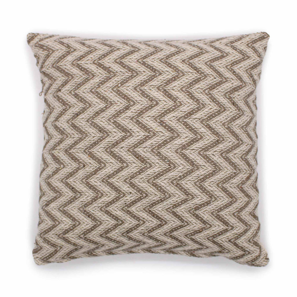 Classic Cushion Cover - Herringbone Wide Grey