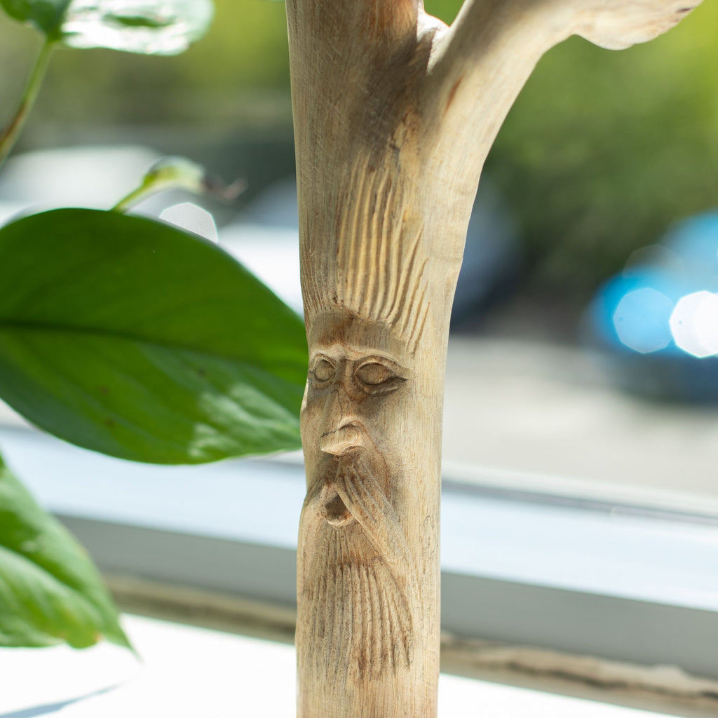 Greenman - Parasite Wood Art Carving
