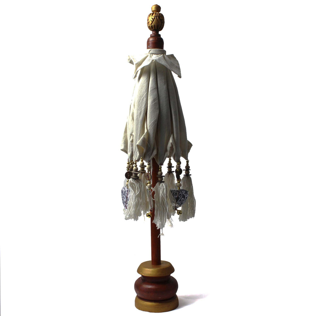 Bali Home Decor Parasol - Canvas - Natural