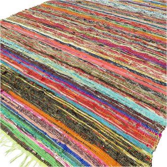 Rag Rug - Green