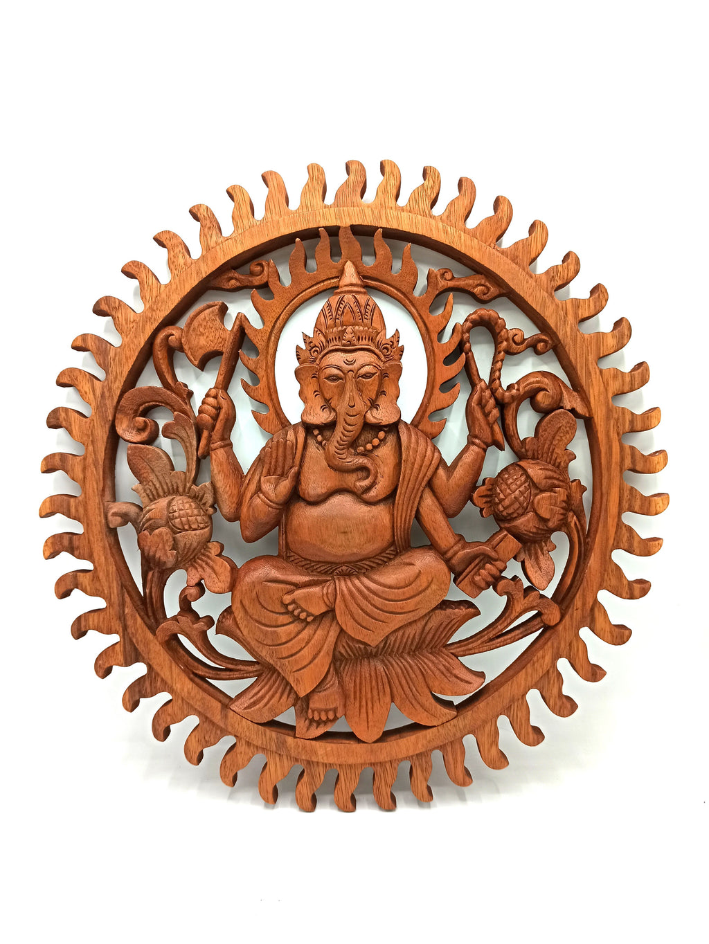 Wooden Panel - 40cm - Ganesh