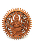 Wooden Panel - 40cm - Ganesh