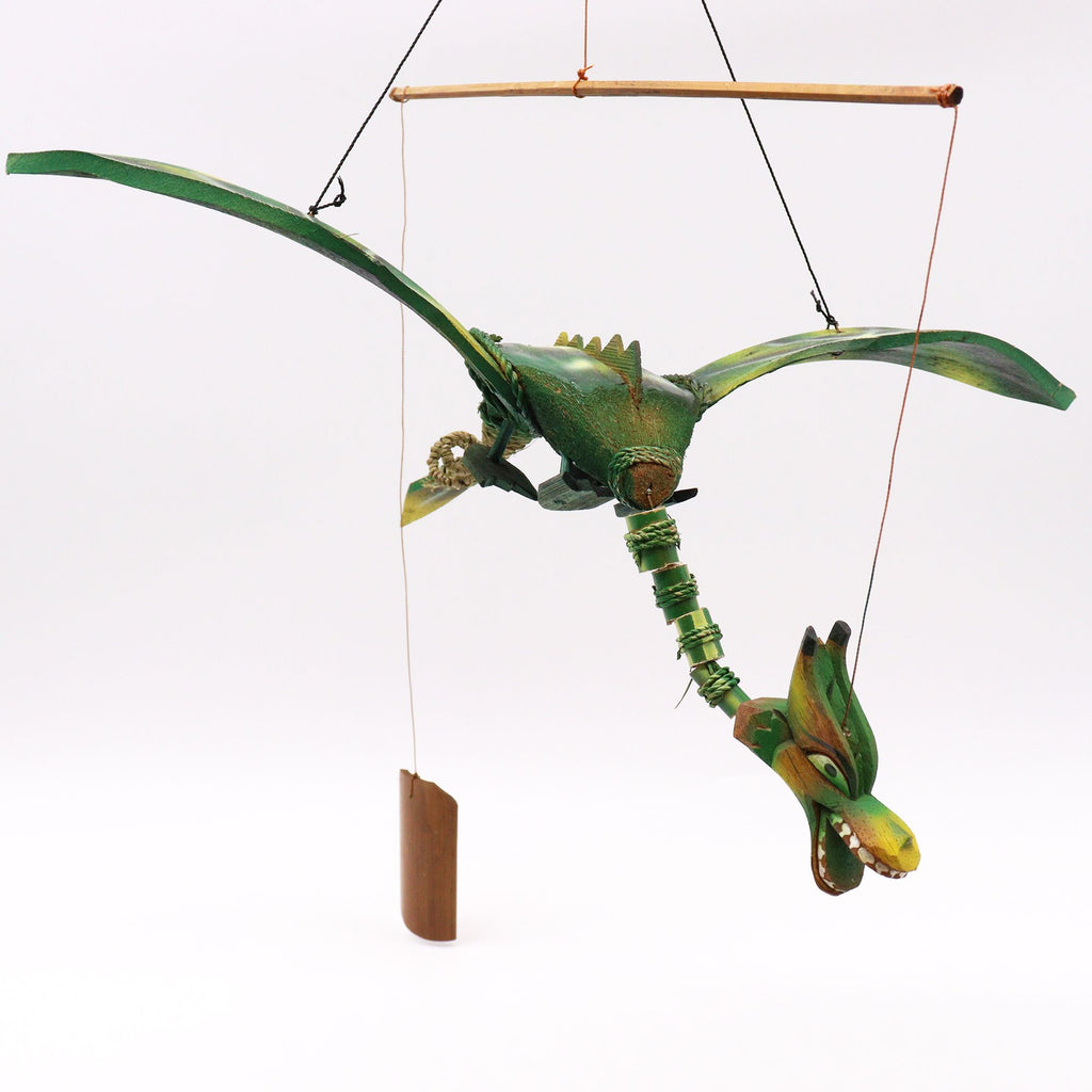 Green Coconut Dragon Mobile