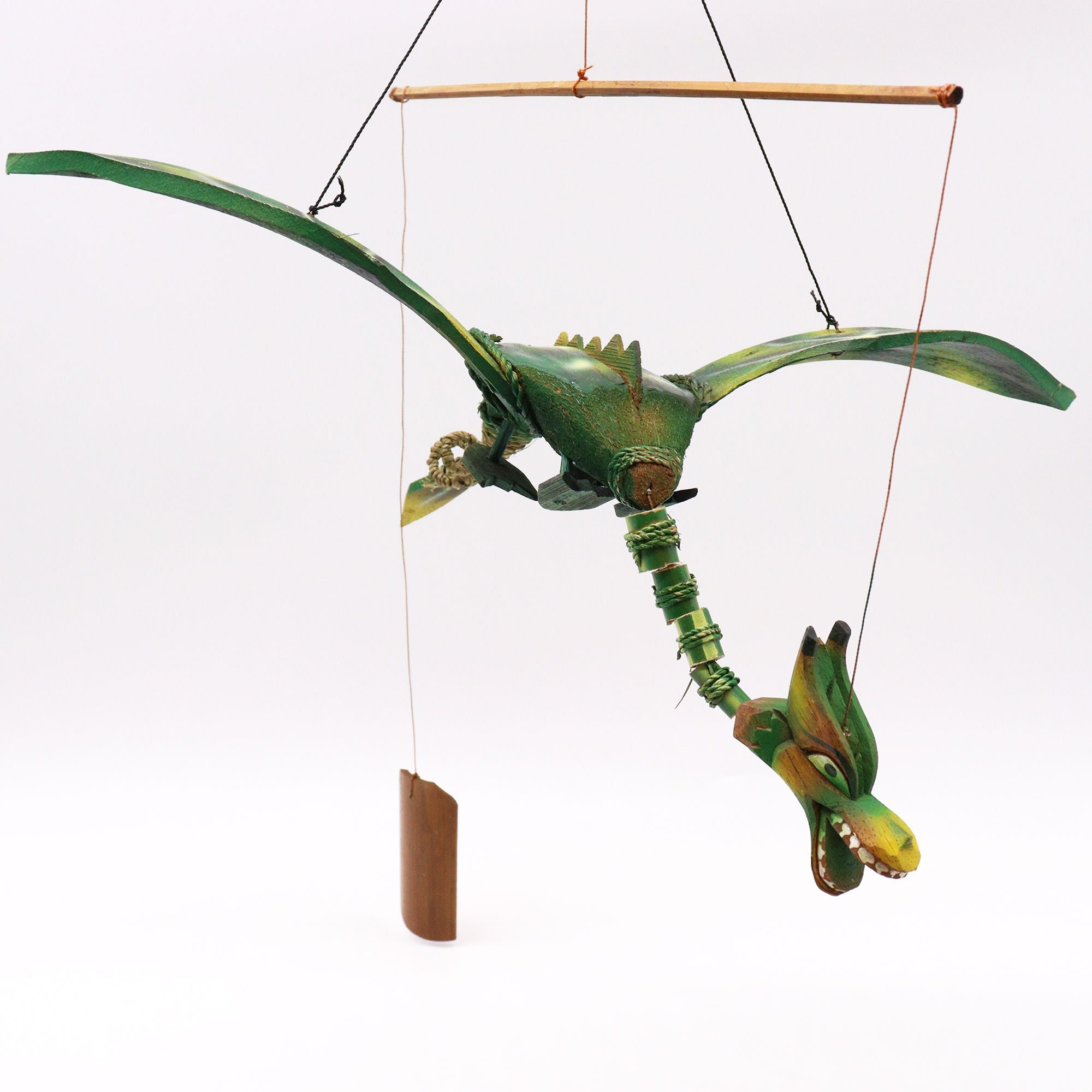 Green Coconut Dragon Mobile
