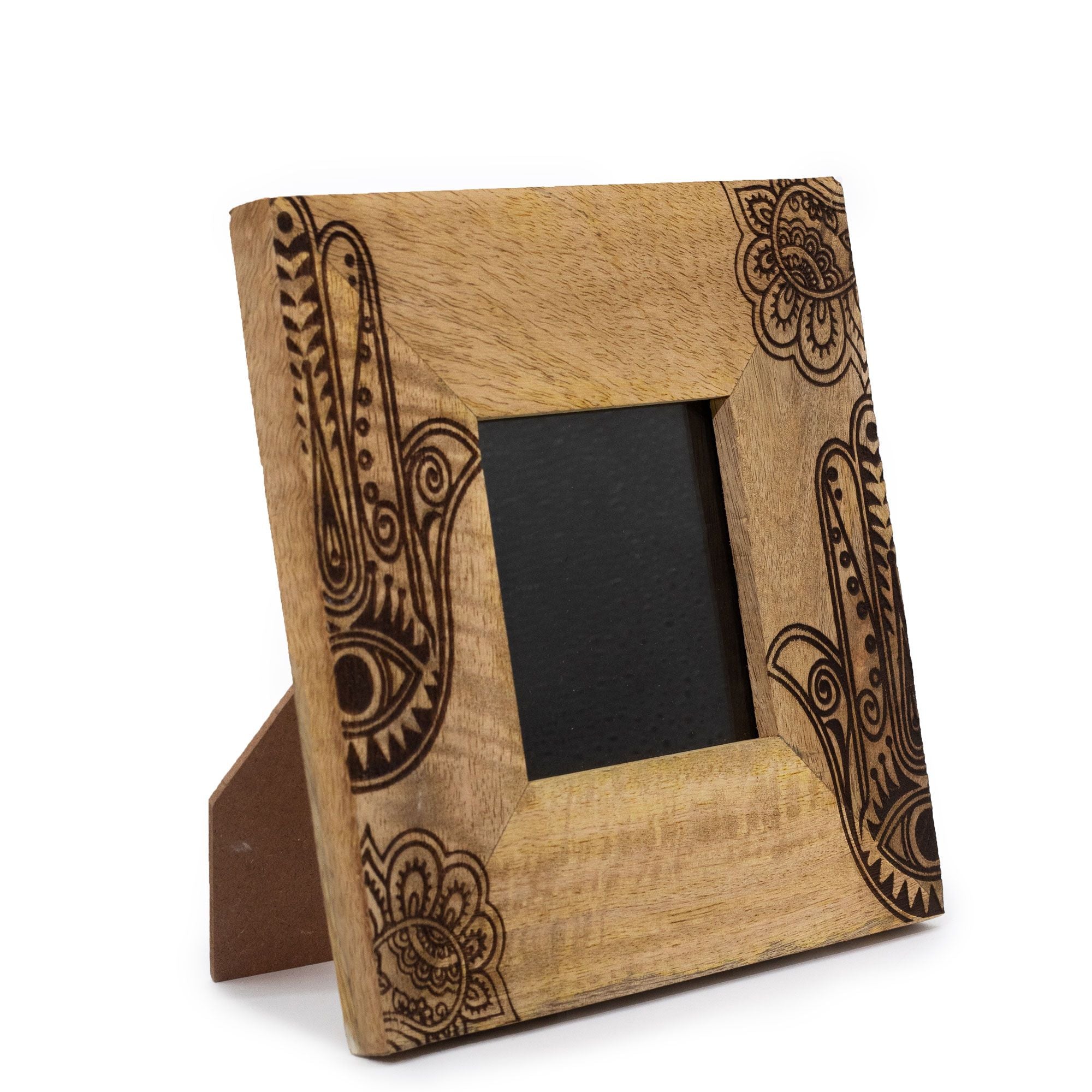 Hansa Black - Small Mango Wood Picture Frame