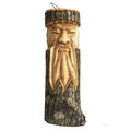 Tree Trunk Carving - Old Man