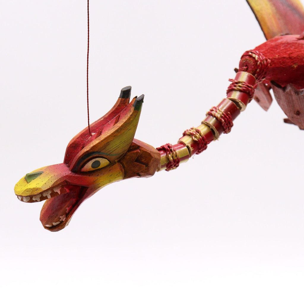 Red Coconut Dragon Mobile