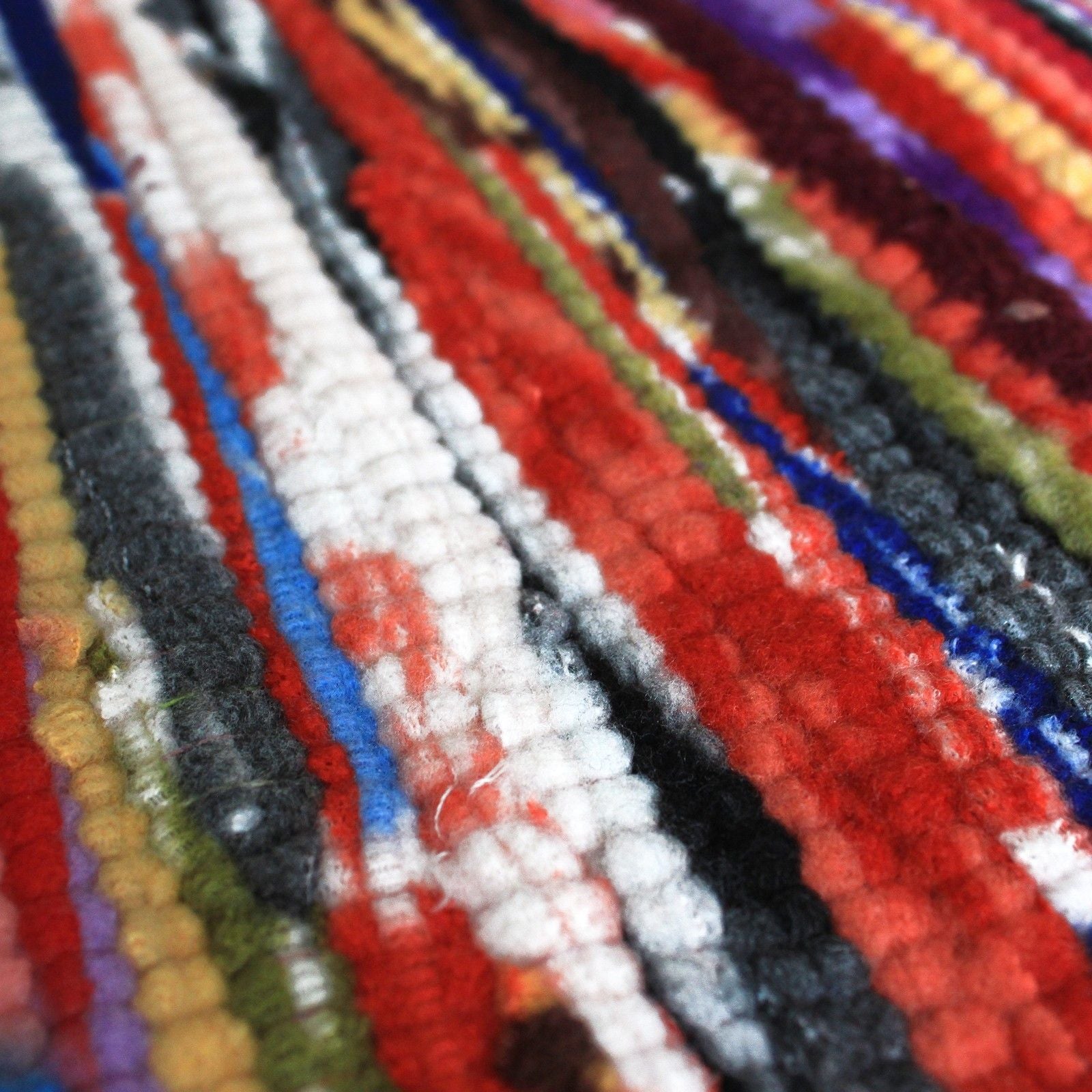 Rag Rug - mixed colours