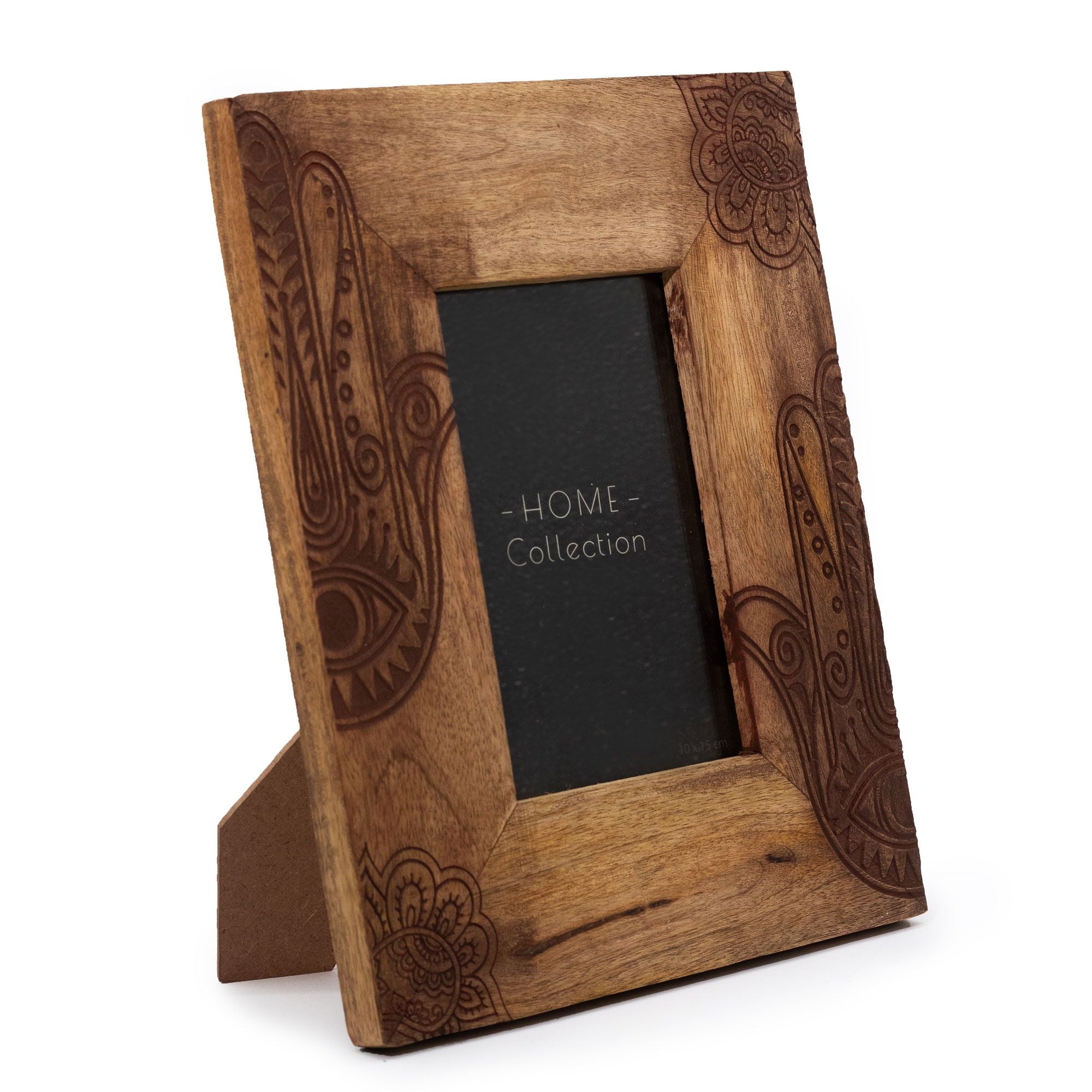 Hansa Black - Medium Mango Wood Picture Frame