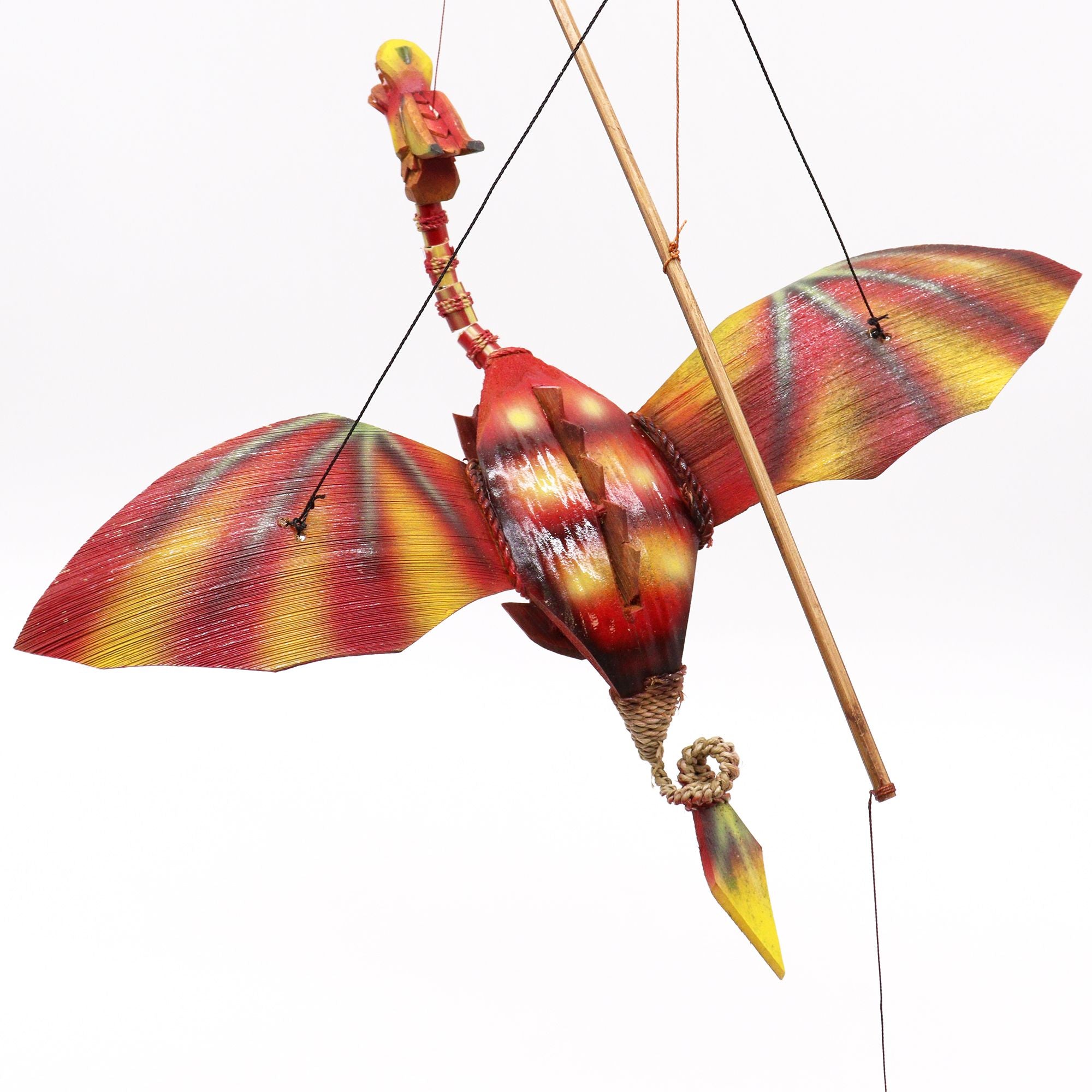 Red Coconut Dragon Mobile