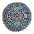 Mandala Roundy Art - Classic Blue