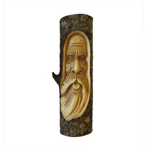 Tree Trunk Carving - Old Man