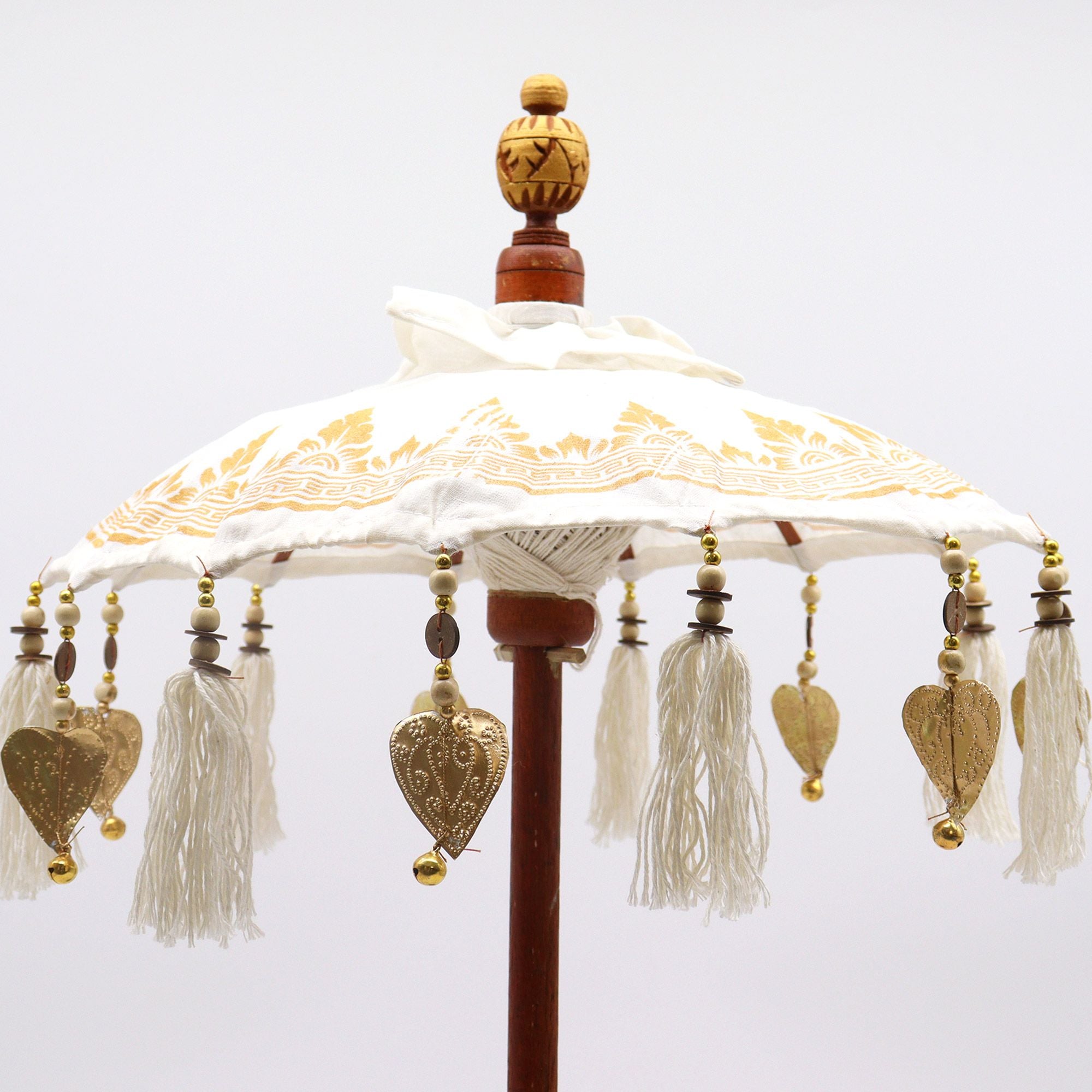 Bali Home Decor Parasol - Canvas - Gold