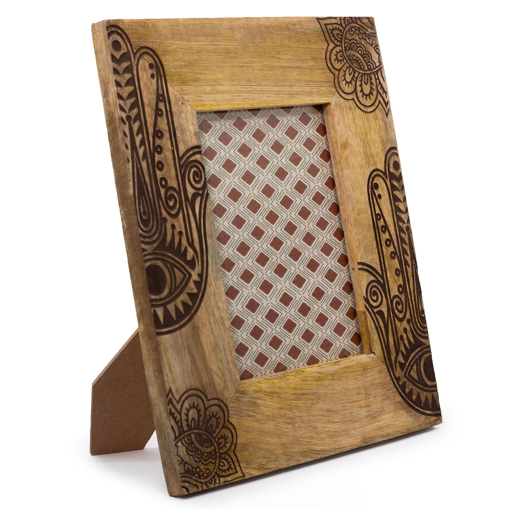 Hansa Black - Large Mango Wood Picture Frame