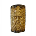 Tree Trunk Carving - Green Man
