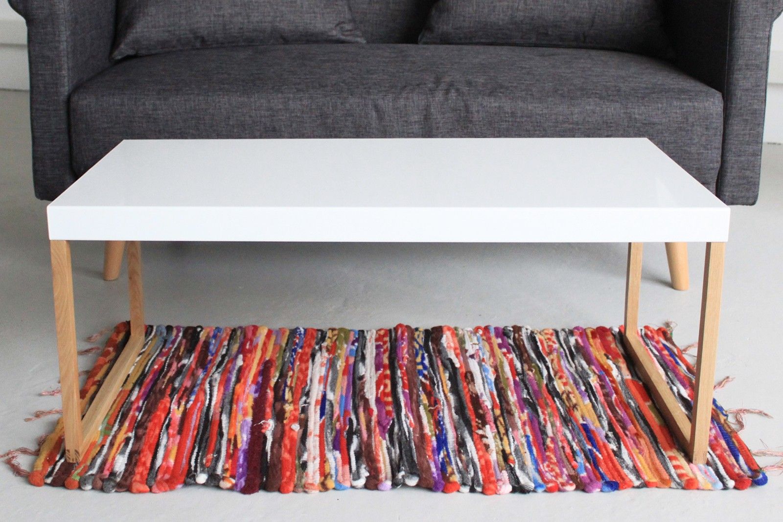 Rag Rug - mixed colours
