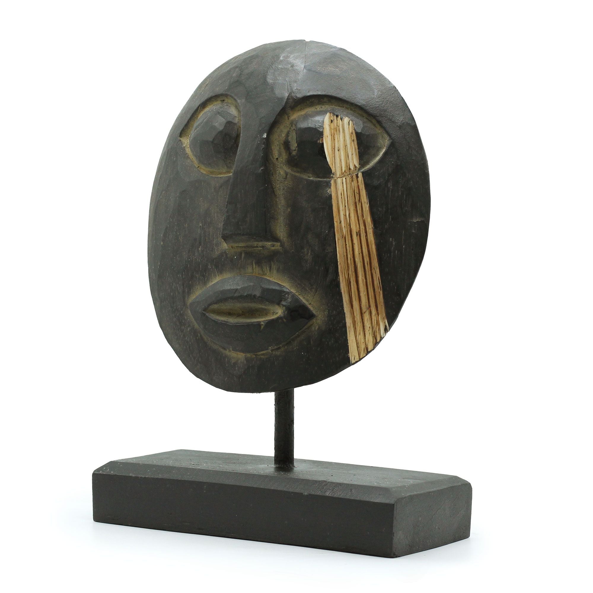 Timor Tribal Decorative Mask - Black