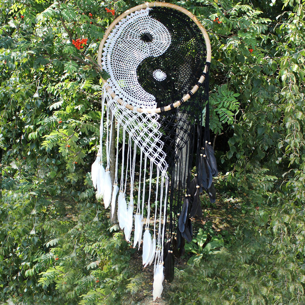 Bali Dream Catcher Ying Yang 50cm